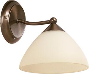 Rabalux Regina nástěnné svítidlo 1x40 W mosaz-krémová 8171