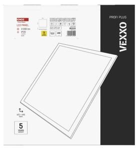 Emos lighting LED panel VEXXO 60×60, čtvercový přisazený bílý, 33W, neutrální bílá, UGR