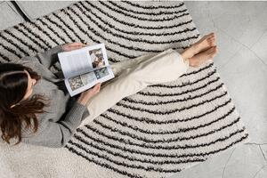 Černo-béžový koberec 80x150 cm Coastalina – Bonami Selection