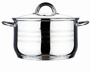 Kastrol s poklicí nerez 18 cm Gourmet Line