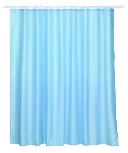 Modrý sprchový závěs Kela Laguna, 240 x 200 cm