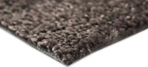 Breno Metrážový koberec OMNIA 42, šíře role 400 cm, Hnědá