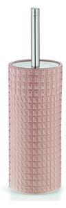 Růžový porcelánový toaletní kartáč Kela Lenora