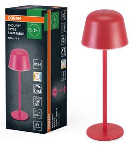 Dekorativní stolní svítidlo Endura Style, CCT, USB, magenta