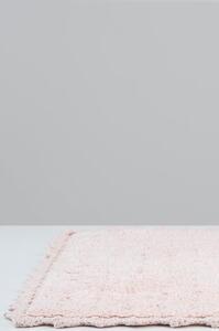Růžová bavlněná koupelnová předložka Foutastic Garnet, 70 x 110 cm