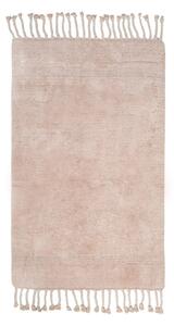 Růžová bavlněná koupelnová předložka Irya Home Collection Paloma, 70 x 110 cm