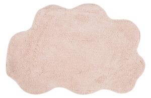 Růžová bavlněná koupelnová předložka Irya Home Collection Cloud