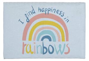 Předložka do koupelny Folkifreckles Rainbow, 60 x 40 cm