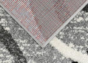 Breno Kusový koberec PORTLAND 2093/PH2Z, Šedá, Vícebarevné, 67 x 120 cm