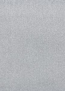 Breno Metrážový koberec SICILY 373, šíře role 500 cm, Stříbrná