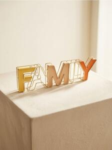 Sinsay - Nástěnná dekorace FAMILY - vícebarevná