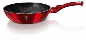 Wok s mramorovým povrchem 28 cm Burgundy Metallic Line
