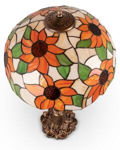 Brilagi - Tiffany vitrážová stolní lampa SUNFLOWER 1xE27/60W/230V