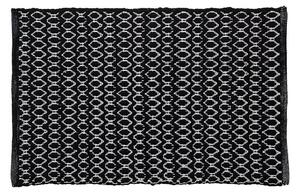 Sealskin Boho koupelnová podložka 60x90 cm obdélníkový černá 800101