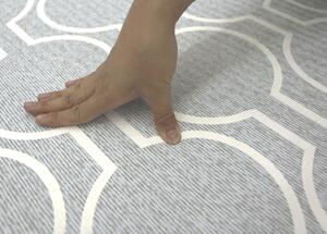 Breno Kusový koberec Dwinguler MULTI MAT KRUHOVÝ PROSTOR, Šedá, 125 x 185 cm