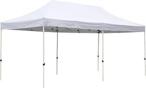 Párty stan skládací GARDEN PLACE Ann 3 x 6 m polyester bilý