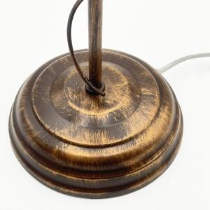 Stolní lampa ANTON 1xE14/60W/230V bronzová