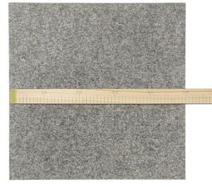 Breno Kobercový čtverec TURBO TILE 1046, velikost balení 5 m2 (20ks), Šedá