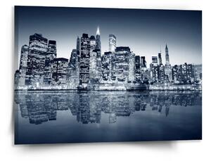 Sablio Obraz Noční New York - 150x110 cm