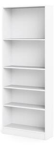 Bílá knihovna 79x203 cm Basic - Tvilum