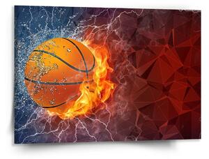 Sablio Obraz Basketbalový míč - 150x110 cm