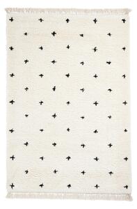 Bílo-černý koberec Think Rugs Boho Dots, 120 x 170 cm