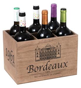 Dřevěný stojan na víno Balvi Bordeaux