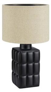 Béžovo-černá stolní lampa Markslöjd Cuscini, výška 42,5 cm