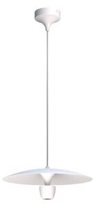 Bílé závěsné svítidlo SULION Poppins, výška 150 cm