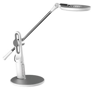 Stolní LED lampa Ecolite Alex - stříbrná, bílá