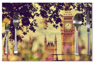Sablio Prostírání Londýn Big Ben Flowers: 40x30cm