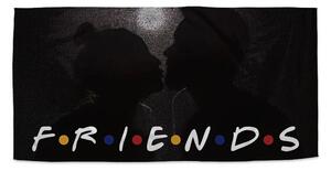 Sablio Ručník Seriál přátelé FRIENDS Polibek - 30x50 cm