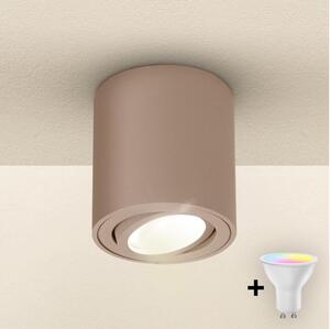 Brilagi - LED RGBW Stmív. bodové svítidlo MIA 1xGU10/4,8W/230V 84x80 mm béžová