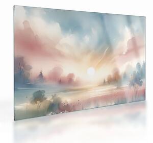 Skleněný obraz - Elegantní krajina (70x50 cm)
