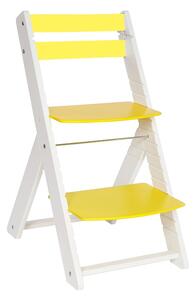 Wood Partner Rostoucí židle Vendy bílá Barva: bílá/žlutá