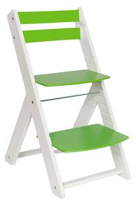 Wood Partner Rostoucí židle Vendy bílá Barva: bílá/zelená