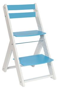 Wood Partner Rostoucí židle Vendy bílá Barva: bílá/modrá