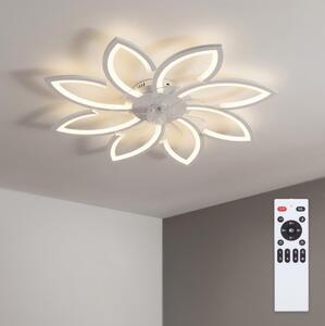 Brilagi - LED Stmívatelný stropní ventilátor LED/43W/230V pr. 90 cm bílá + DO