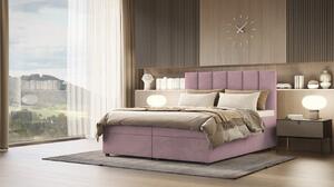 Hotelová postel DELTA - 160x200, růžová