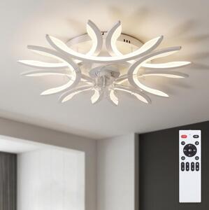 Brilagi - LED Stmívatelný stropní ventilátor LED/70W/230V pr. 76 cm bílá + DO