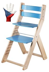 Rostoucí židle pro prvňáčka SANDY Barva: lak/bílá