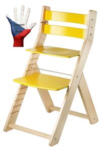 Rostoucí židle pro prvňáčka SANDY Barva: lak/bílá