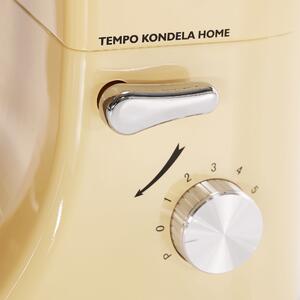 TEMPO-KONDELA KANTE, kuchyňský robot, 1800 W, 5 l, vanilková / chrom