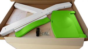 WOOD PARTNER ergonomická rostoucí židle LUCA BÍLÁ Barva: bílá/zelená