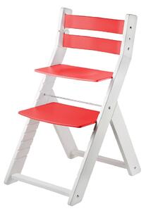 WOOD PARTNER Rostoucí židle SANDY bílá Barva: bílá/třešeň