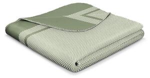 Biederlack Green Line Stripe Green deka 150 x 200 cm