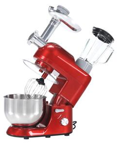 TEMPO-KONDELA KANTE, kuchyňský robot, 1800 W, 5 l, červená