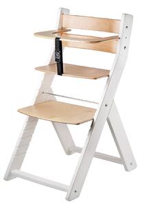 WOOD PARTNER ergonomická rostoucí židle LUCA BÍLÁ Barva: bílá/lak