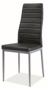 Jídelní židle SIGH-261 černá/šedá