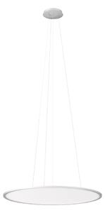 Bílé závěsné svítidlo SULION Alba, výška 200 cm